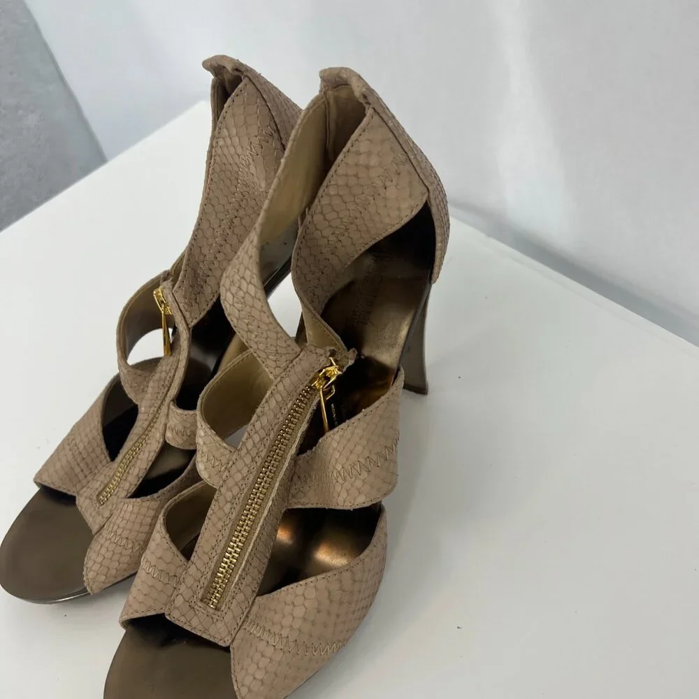 MICHAEL Michael Kors taupe snake